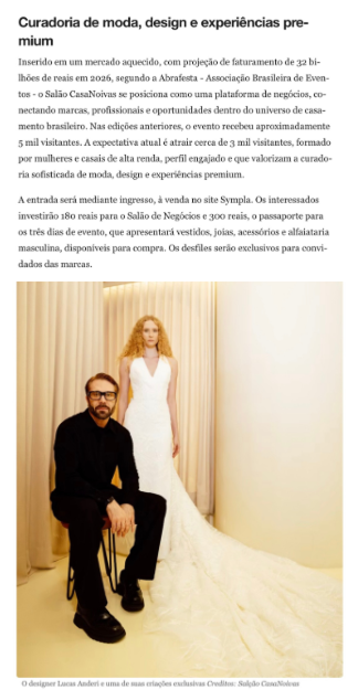 Imprensa — Salão CasaNoivas