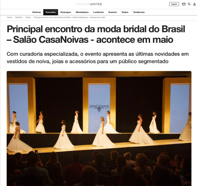 Imprensa — Salão CasaNoivas